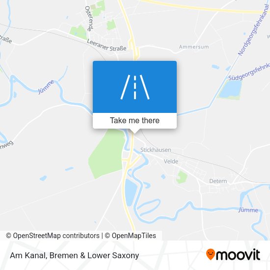 Am Kanal map