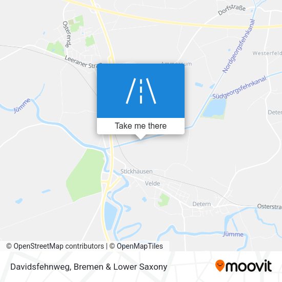 Davidsfehnweg map