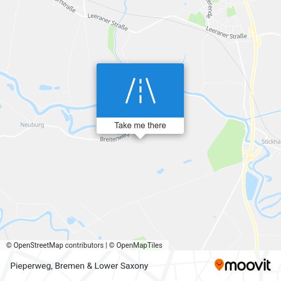 Pieperweg map
