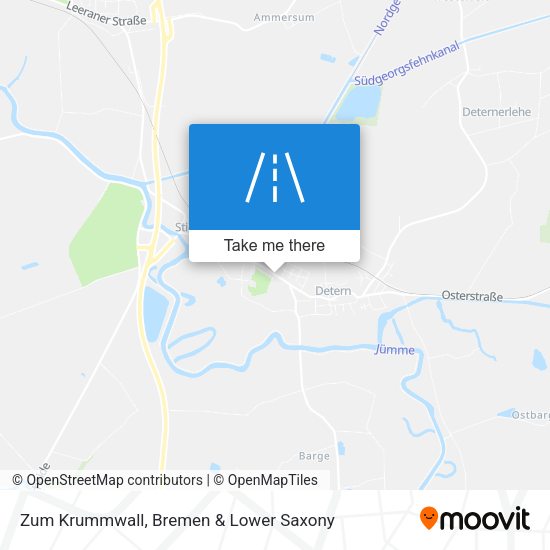 Zum Krummwall map