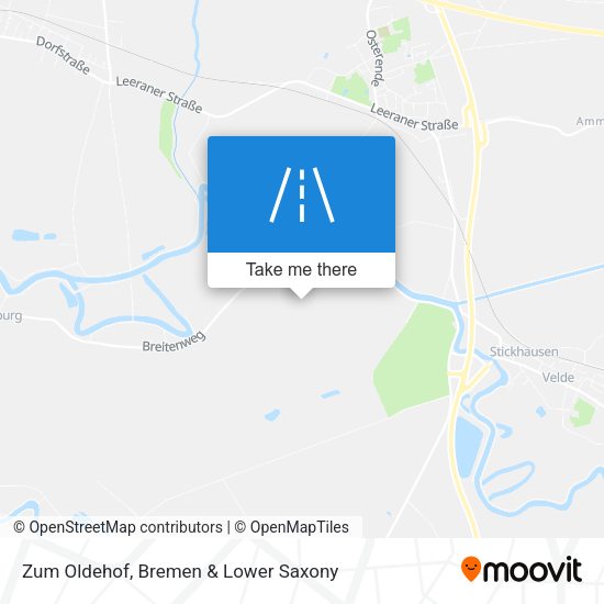 Zum Oldehof map
