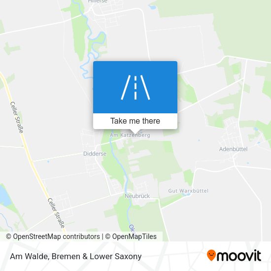 Am Walde map