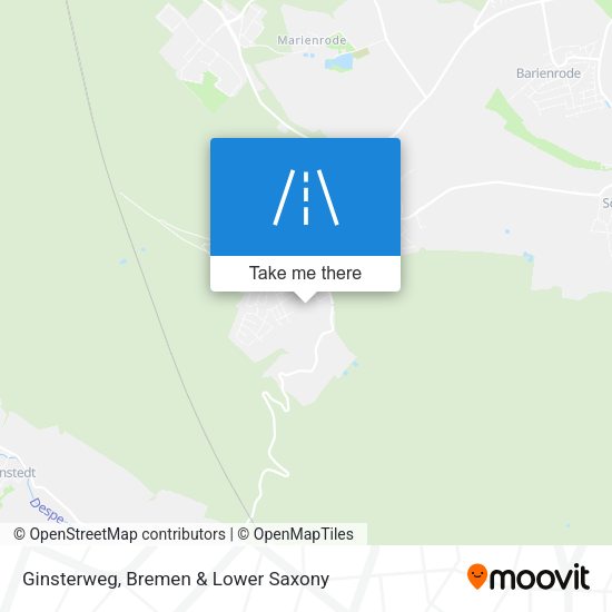 Ginsterweg map