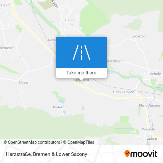 Harzstraße map