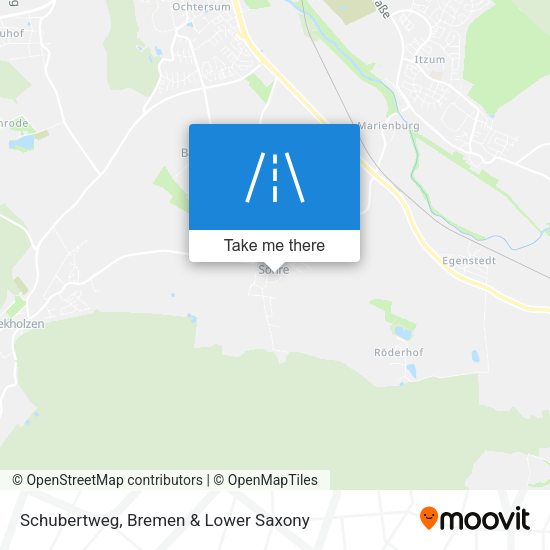 Schubertweg map