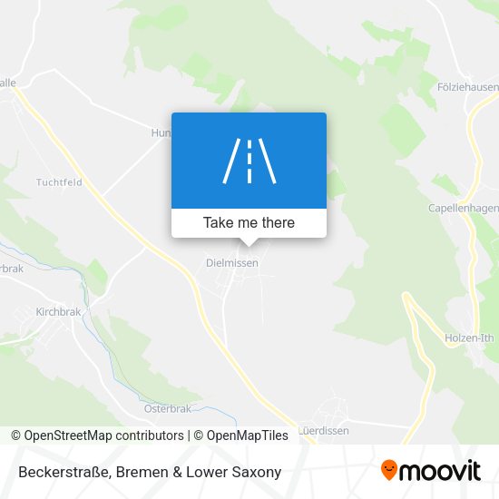 Beckerstraße map