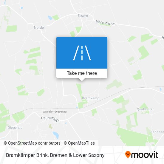 Bramkämper Brink map