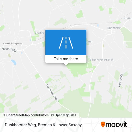 Dunkhorster Weg map