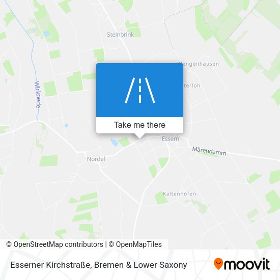 Esserner Kirchstraße map
