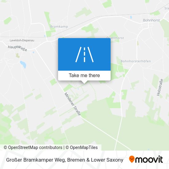 Großer Bramkamper Weg map