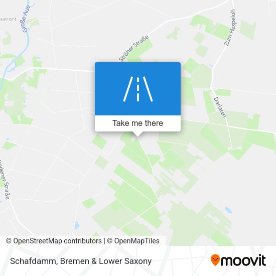 Schafdamm map