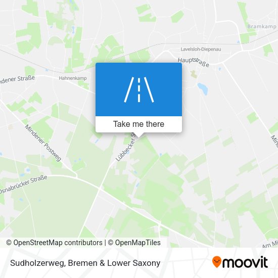 Sudholzerweg map