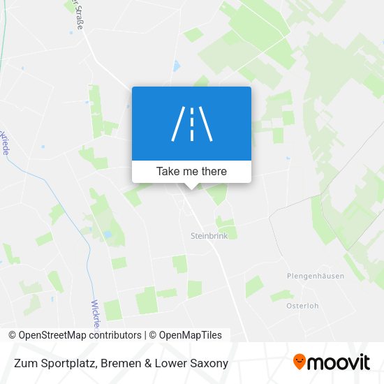 Zum Sportplatz map