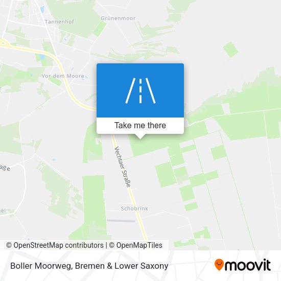 Boller Moorweg map