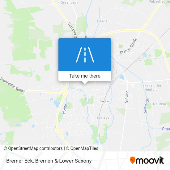 Bremer Eck map