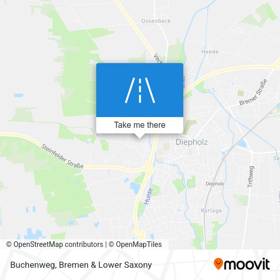 Buchenweg map