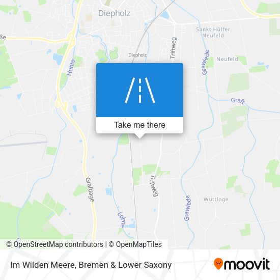 Im Wilden Meere map