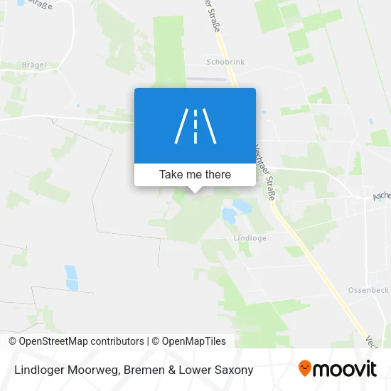 Карта Lindloger Moorweg