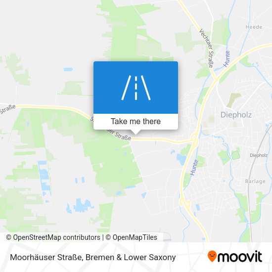 Moorhäuser Straße map
