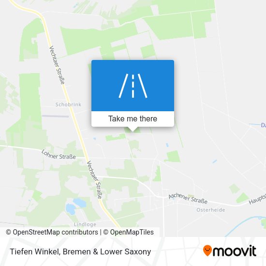 Tiefen Winkel map