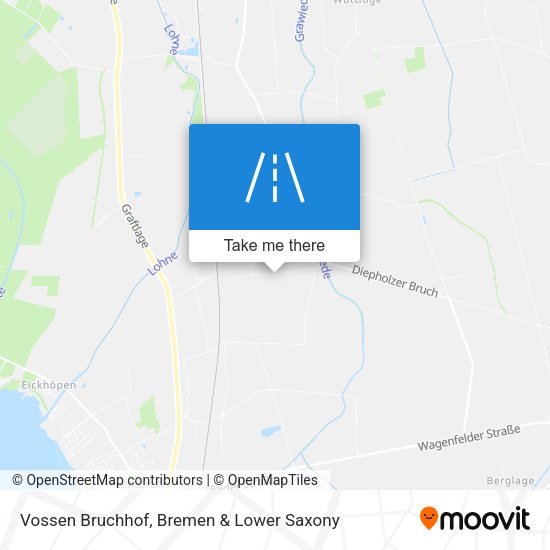 Vossen Bruchhof map