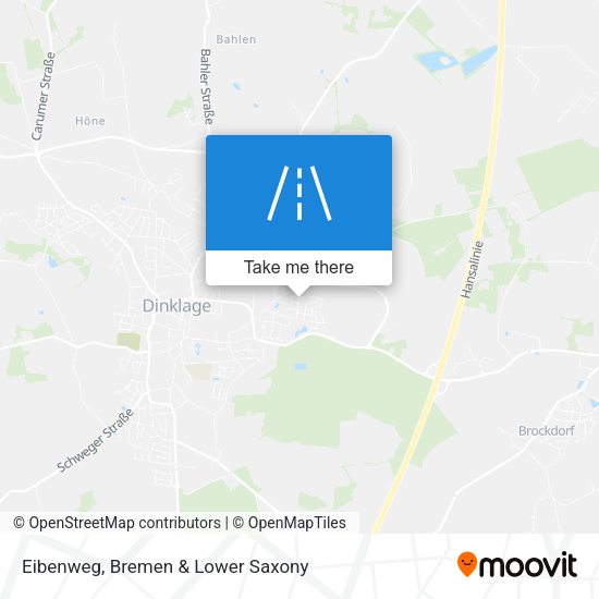Eibenweg map
