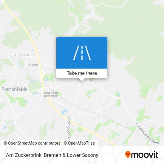 Am Zuckerbrink map