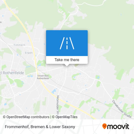 Frommenhof map