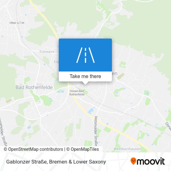 Gablonzer Straße map