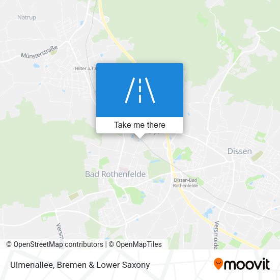 Ulmenallee map
