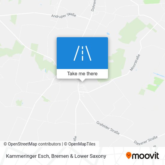Kammeringer Esch map