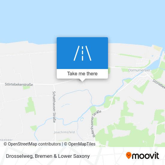 Drosselweg map