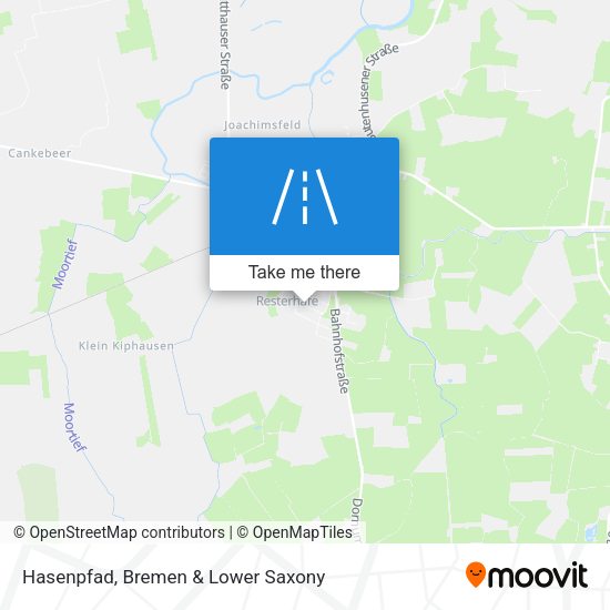 Hasenpfad map