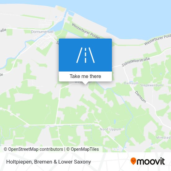 Holtpiepen map