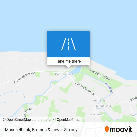 Muschelbank map