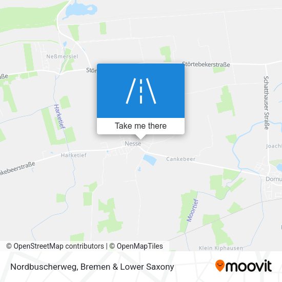 Nordbuscherweg map