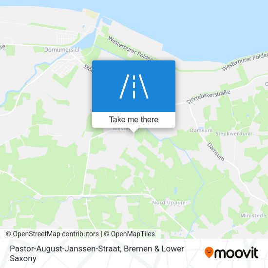 Pastor-August-Janssen-Straat map