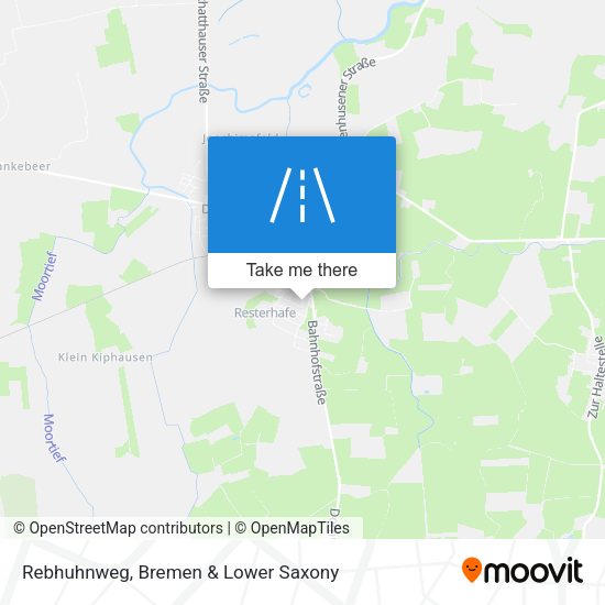 Rebhuhnweg map