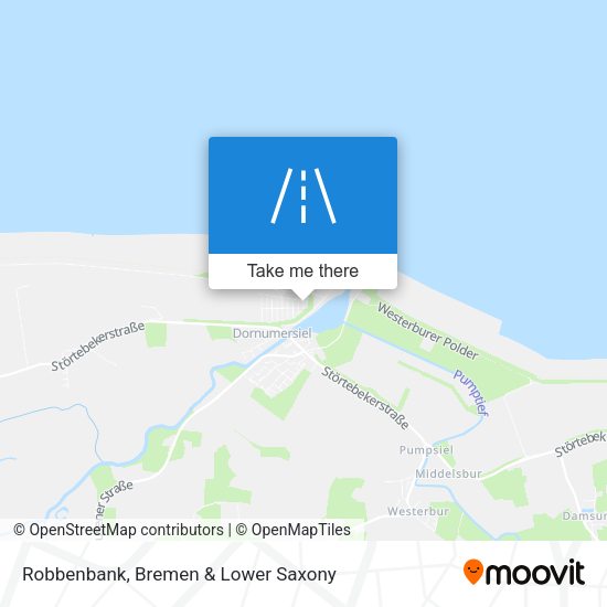 Robbenbank map