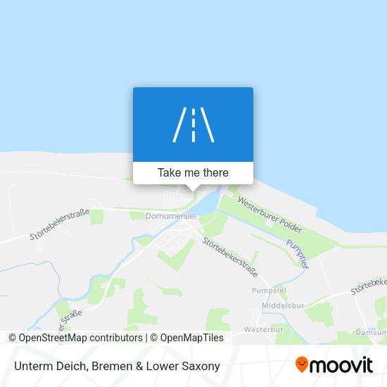 Unterm Deich map