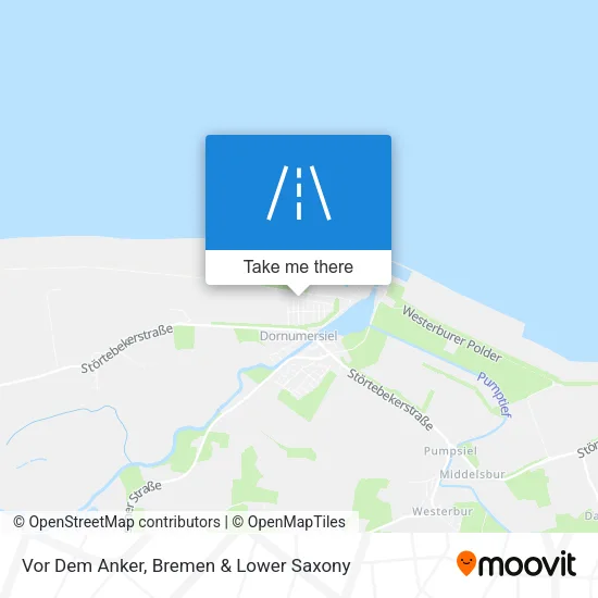 Карта Vor Dem Anker