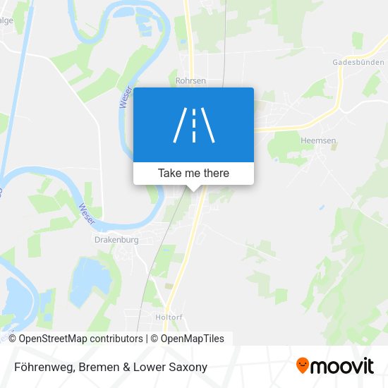 Föhrenweg map