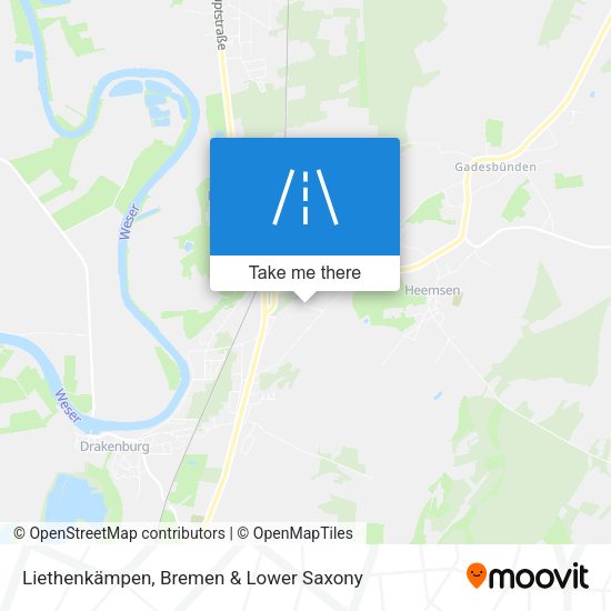 Liethenkämpen map