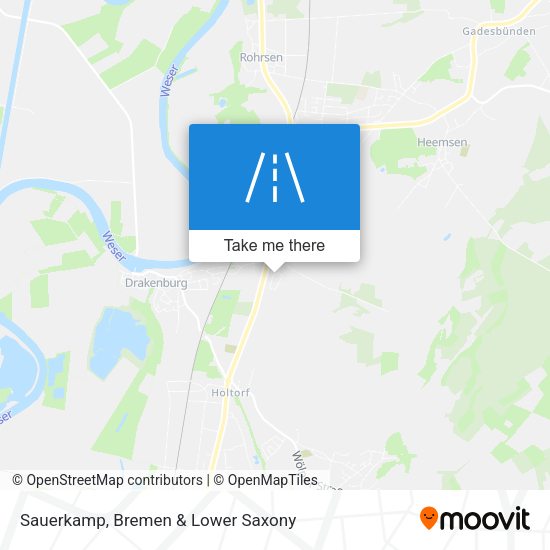 Sauerkamp map