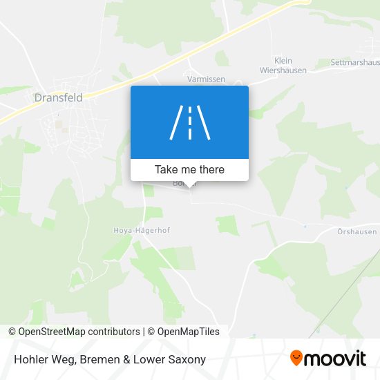 Hohler Weg map