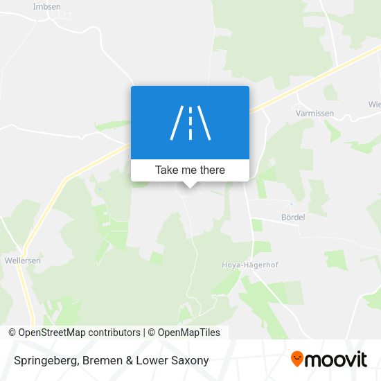 Springeberg map