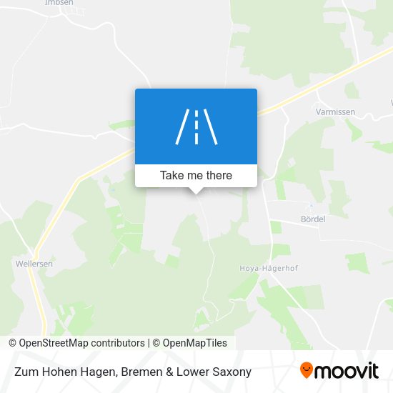 Zum Hohen Hagen map
