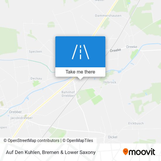 Auf Den Kuhlen map