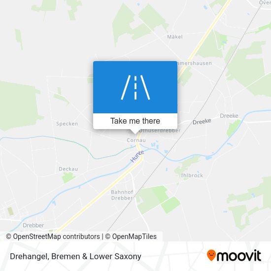 Drehangel map