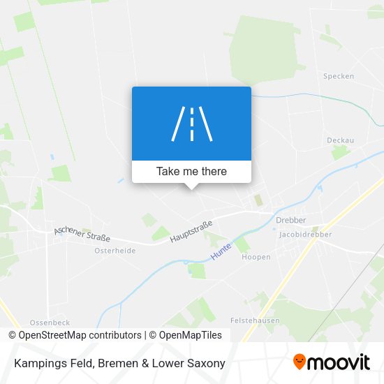 Kampings Feld map